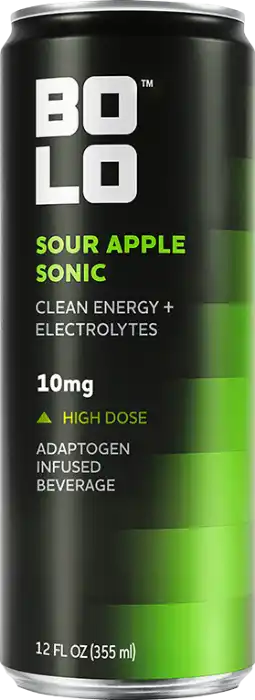 BOLO Sour Apple Sonic 10mg drink front view