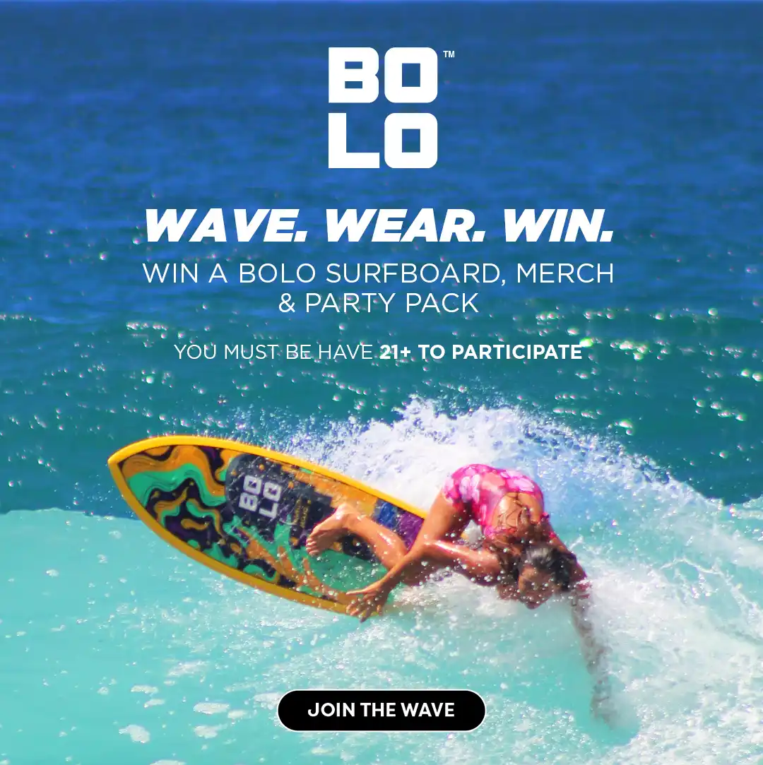 BOLO Wave. Wear. Win. Win a Bolo Surfboard!